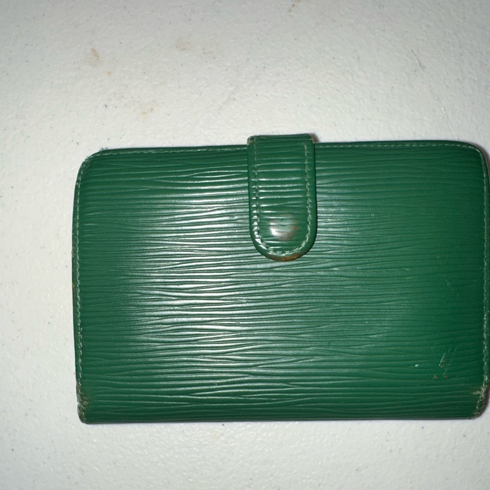 Vintage Green Louis Vuitton Wallet